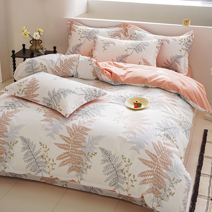 91家纺网 家纺一手货源 找家纺 登登家纺 2026新款全棉四件套 优雅恋人