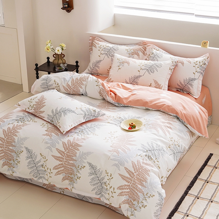 91家纺网 家纺一手货源 找家纺 登登家纺 2026新款全棉四件套 优雅恋人