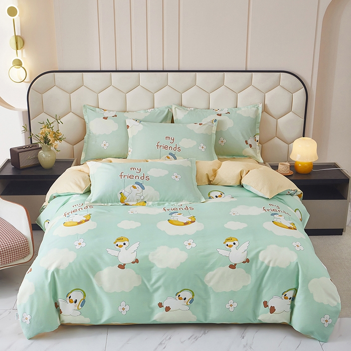 91家纺网 家纺一手货源 找家纺 （总）约素家纺  2025新款12868全棉四件套