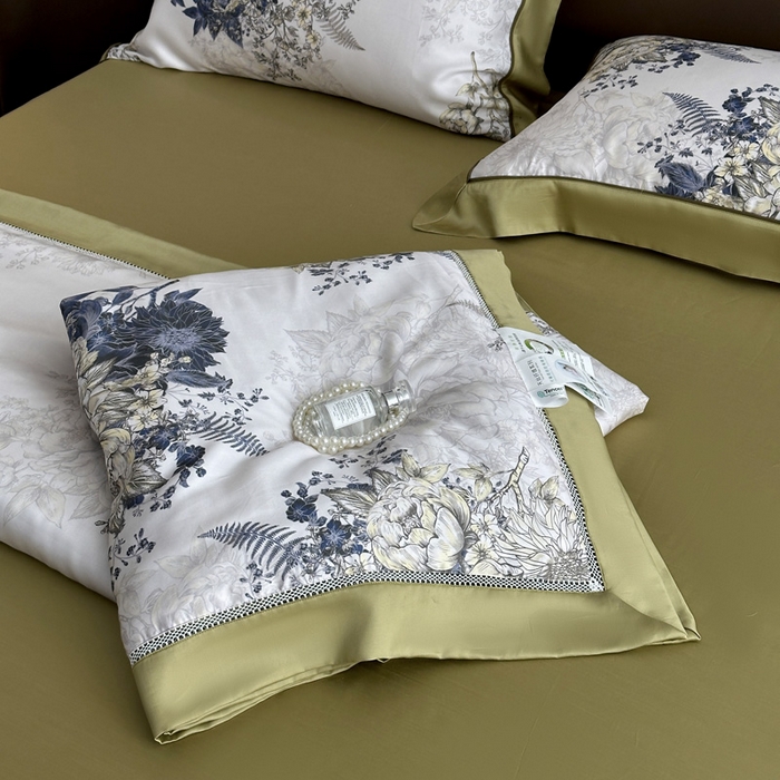 91家纺网 家纺一手货源 找家纺 （总）娇逸家居 2026新款60s天丝数码印花夏被夏凉被空调被四件套