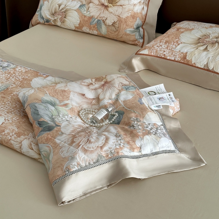 91家纺网 家纺一手货源 找家纺 （总）娇逸家居 2026新款60s天丝数码印花夏被夏凉被空调被四件套