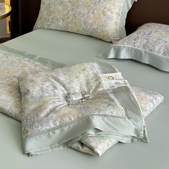 91家纺网 家纺一手货源 找家纺 （总）娇逸家居 2026新款60s天丝数码印花夏被夏凉被空调被四件套