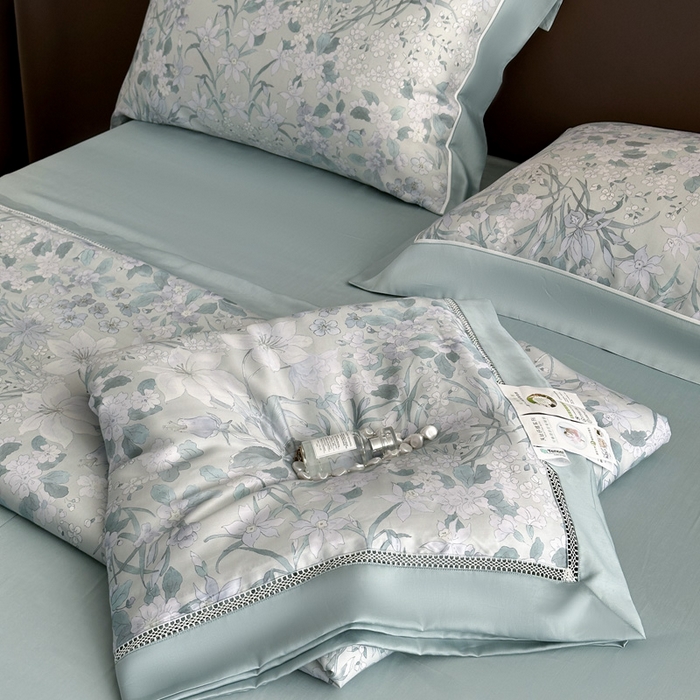 91家纺网 家纺一手货源 找家纺 （总）娇逸家居 2026新款60s天丝数码印花夏被夏凉被空调被四件套