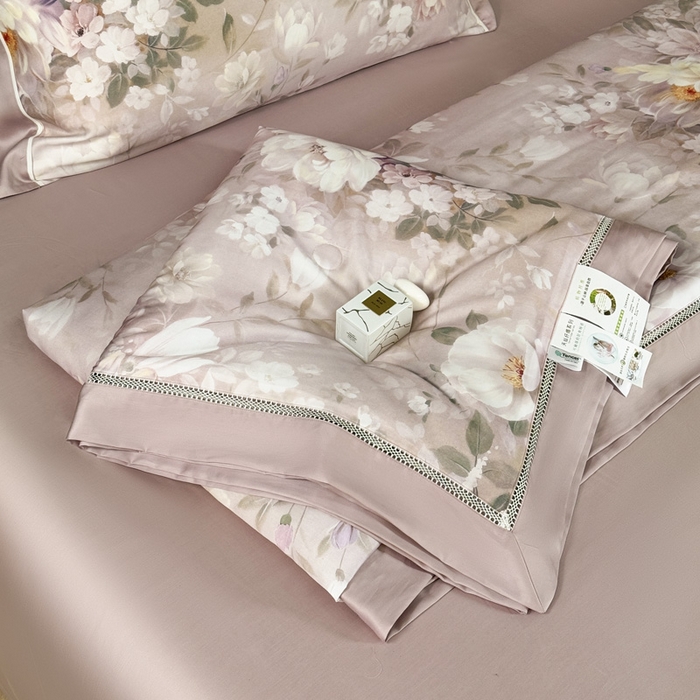 91家纺网 家纺一手货源 找家纺 （总）娇逸家居 2026新款60s天丝数码印花夏被夏凉被空调被四件套