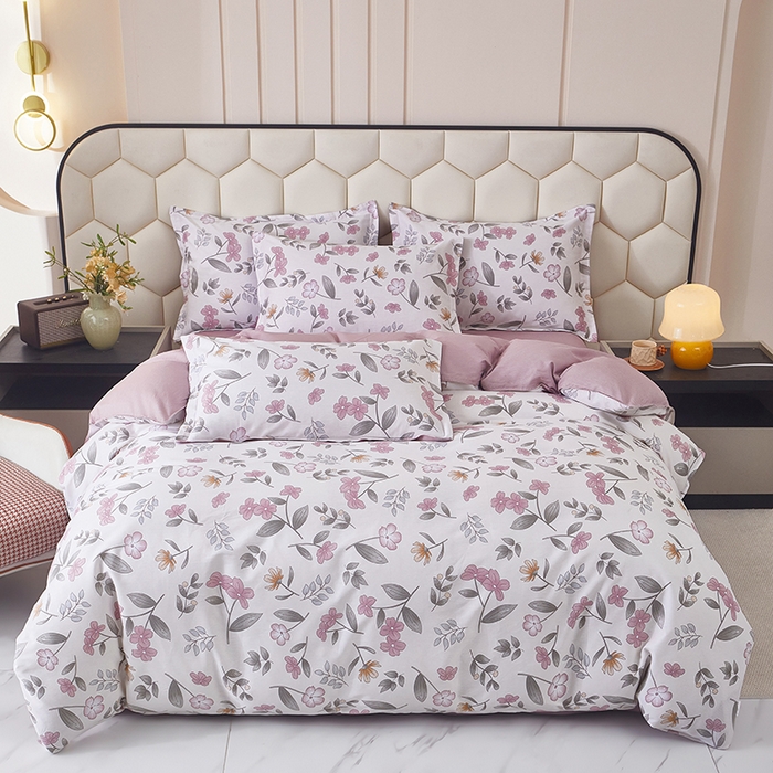 91家纺网 家纺一手货源 找家纺 （总）约素 2025新款12868全棉单被套新花型