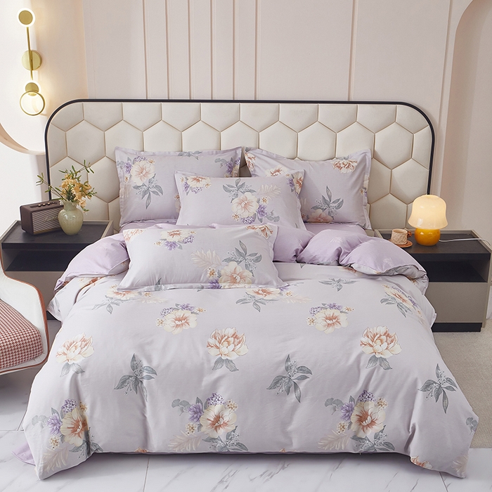 91家纺网 家纺一手货源 找家纺 （总）约素 2025新款12868全棉单被套新花型