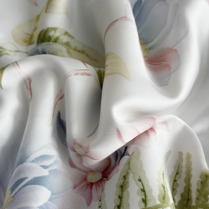 91家纺网 家纺一手货源 找家纺 娇逸家居 2026新款60s天丝数码印花夏被夏凉被空调被四件套 乐滢