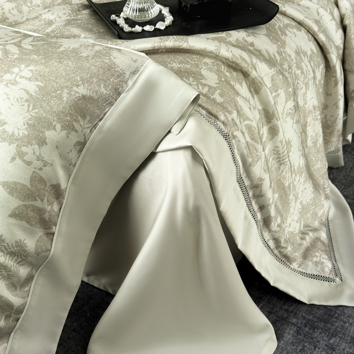 91家纺网 家纺一手货源 找家纺 娇逸家居 2026新款60s天丝数码印花夏被夏凉被空调被四件套 林兮