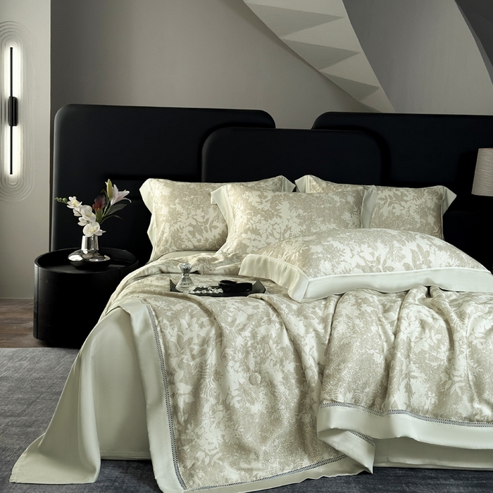 91家纺网 家纺一手货源 找家纺 娇逸家居 2026新款60s天丝数码印花夏被夏凉被空调被四件套 林兮