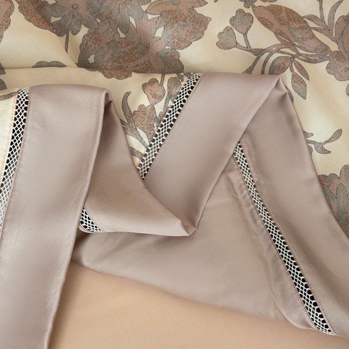 91家纺网 家纺一手货源 找家纺 娇逸家居 2026新款60s天丝数码印花夏被夏凉被空调被四件套 龄茵