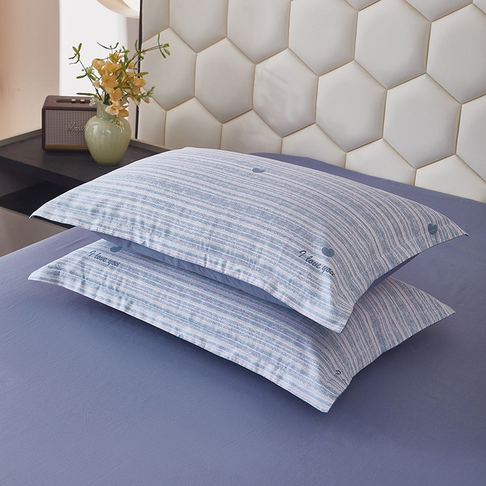 91家纺网 家纺一手货源 找家纺 （总）约素家纺 2025新款全棉印花单枕套