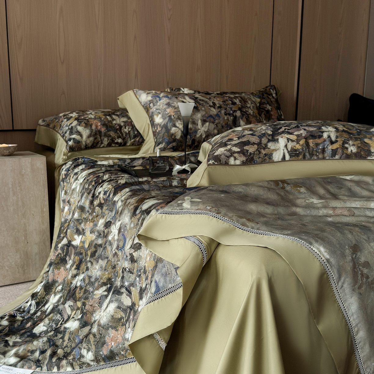 91家纺网 家纺一手货源 找家纺 娇逸家居 2026新款60s天丝数码印花夏被夏凉被空调被四件套 斐金