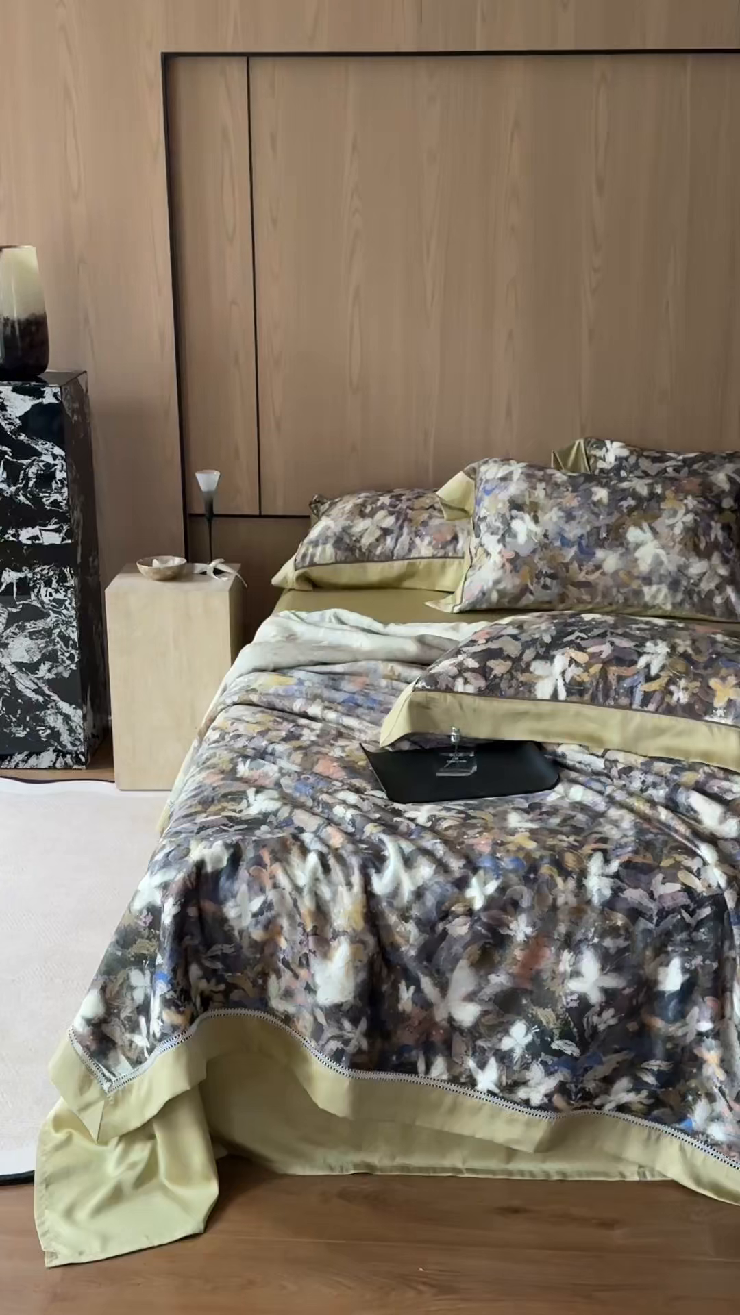 91家纺网 家纺一手货源 找家纺 娇逸家居 2026新款60s天丝数码印花夏被夏凉被空调被四件套 斐金