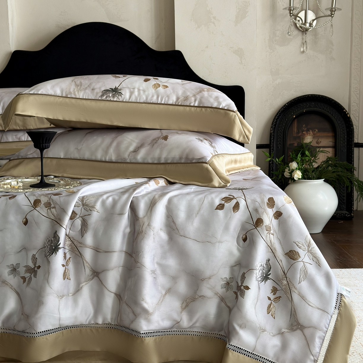 91家纺网 家纺一手货源 找家纺 娇逸家居 2026新款60s天丝数码印花夏被夏凉被空调被四件套 诺什