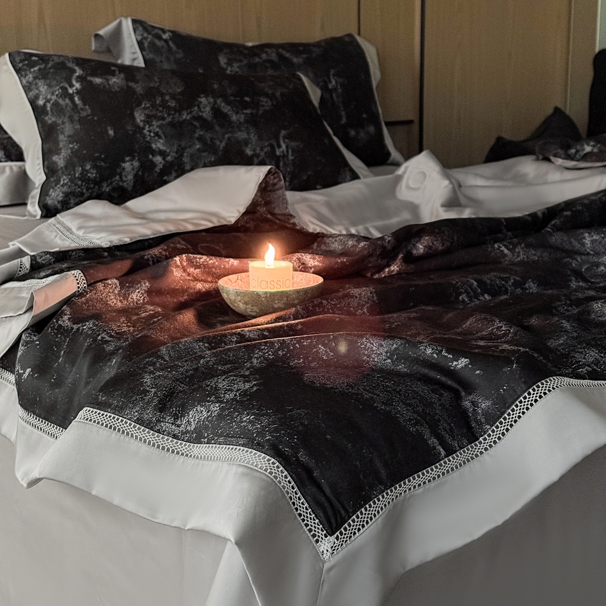 91家纺网 家纺一手货源 找家纺 娇逸家居 2026新款60s天丝数码印花夏被夏凉被空调被四件套 星罗