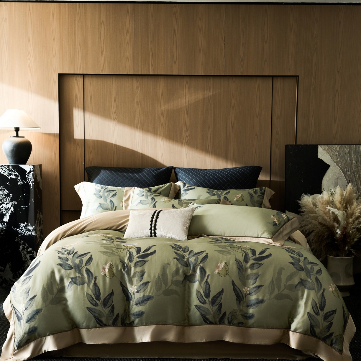 91家纺网 家纺一手货源 找家纺 （总）娇逸家居 2026新款60s兰精天丝数码印花四件套