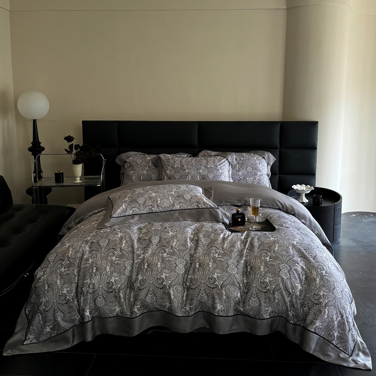 91家纺网 家纺一手货源 找家纺 （总）娇逸家居 2026新款60s兰精天丝数码印花四件套