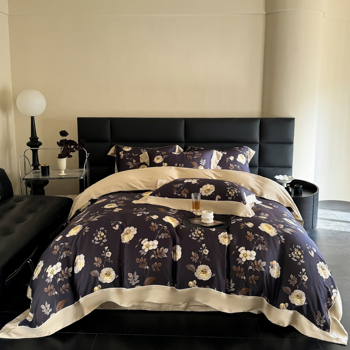 91家纺网 家纺一手货源 找家纺 （总）娇逸家居 2026新款60s兰精天丝数码印花四件套