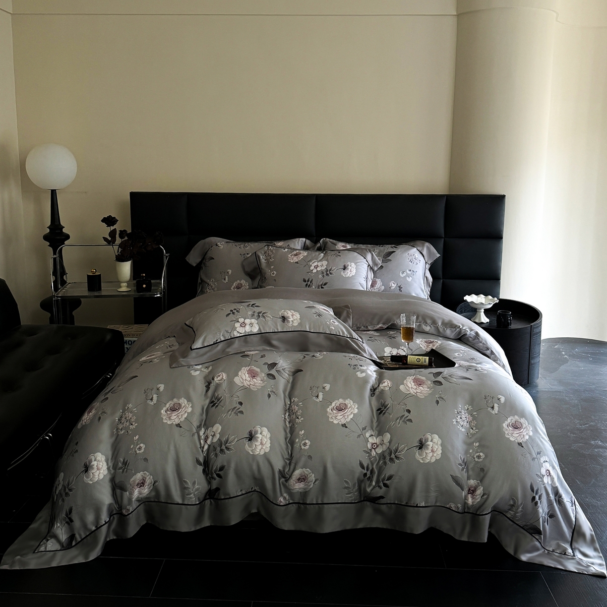 91家纺网 家纺一手货源 找家纺 （总）娇逸家居 2026新款60s兰精天丝数码印花四件套