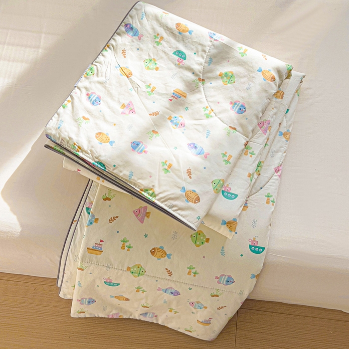 91家纺网 家纺一手货源 找家纺 （总）十九色 2026新款宝宝幼儿园小被子儿童夏凉被夏季夏被空调被