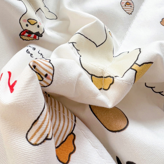 91家纺网 家纺一手货源 找家纺 十九色 2026新款宝宝幼儿园小被子儿童夏凉被夏季夏被空调被 你好鸭