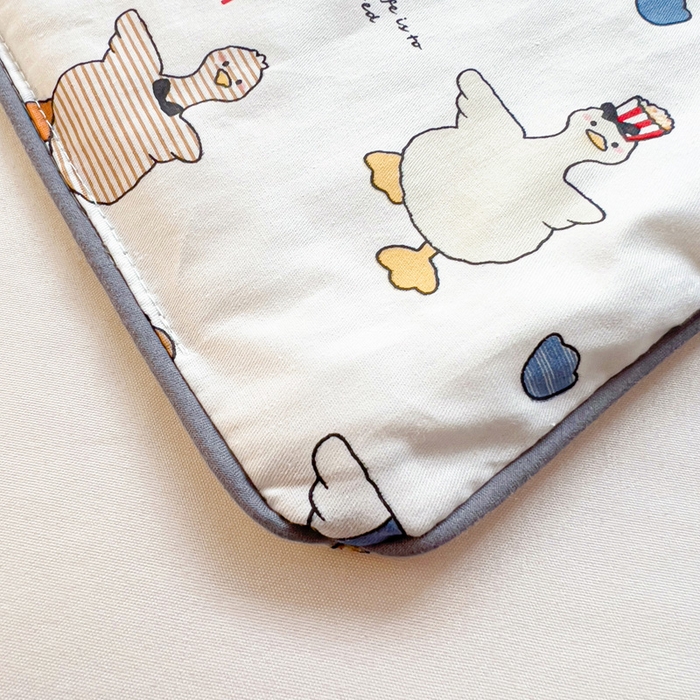 91家纺网 家纺一手货源 找家纺 十九色 2026新款宝宝幼儿园小被子儿童夏凉被夏季夏被空调被 你好鸭