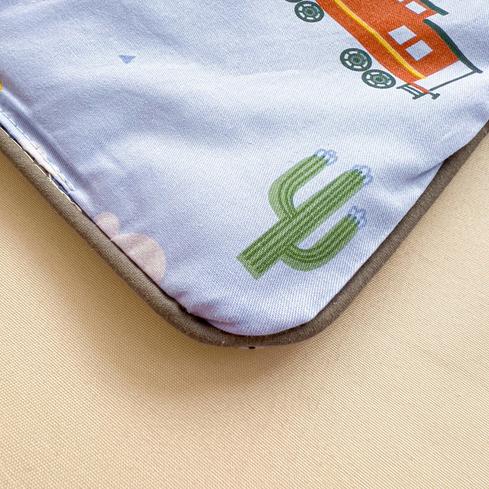 91家纺网 家纺一手货源 找家纺 十九色 2026新款宝宝幼儿园小被子儿童夏凉被夏季夏被空调被 小火车