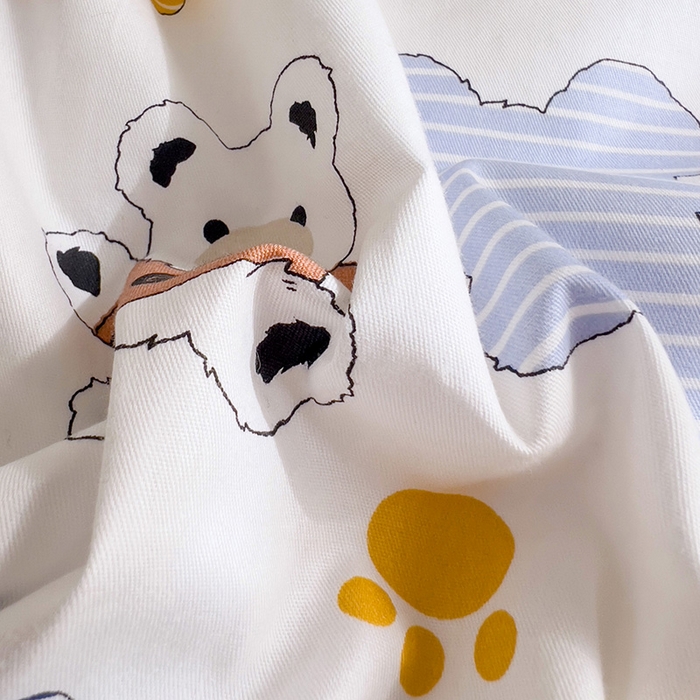 91家纺网 家纺一手货源 找家纺 十九色 2026新款宝宝幼儿园小被子儿童夏凉被夏季夏被空调被 饼干熊