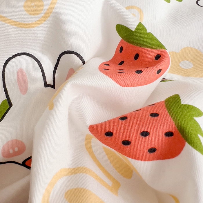 91家纺网 家纺一手货源 找家纺 十九色 2026新款宝宝幼儿园小被子儿童夏凉被夏季夏被空调被 大白兔