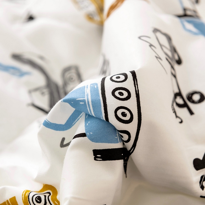 91家纺网 家纺一手货源 找家纺 十九色 2026新款宝宝幼儿园小被子儿童夏凉被夏季夏被空调被 工程车