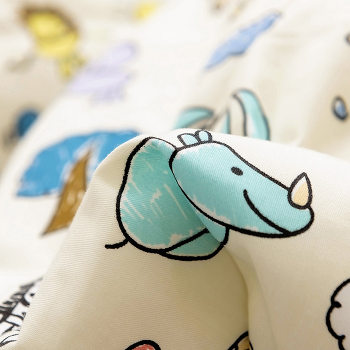 91家纺网 家纺一手货源 找家纺 十九色 2026新款宝宝幼儿园小被子儿童夏凉被夏季夏被空调被 开心乐园