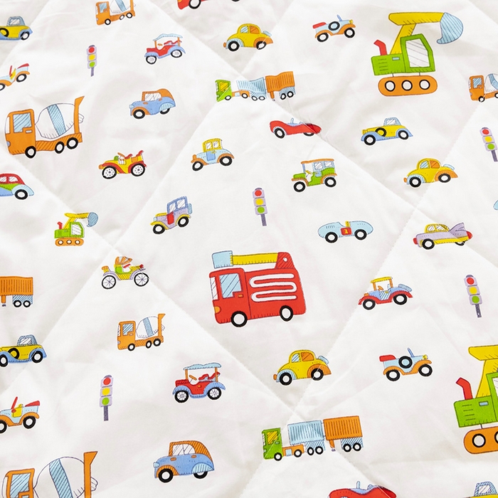 91家纺网 家纺一手货源 找家纺 十九色 2026新款宝宝幼儿园小被子儿童夏凉被夏季夏被空调被 小汽车