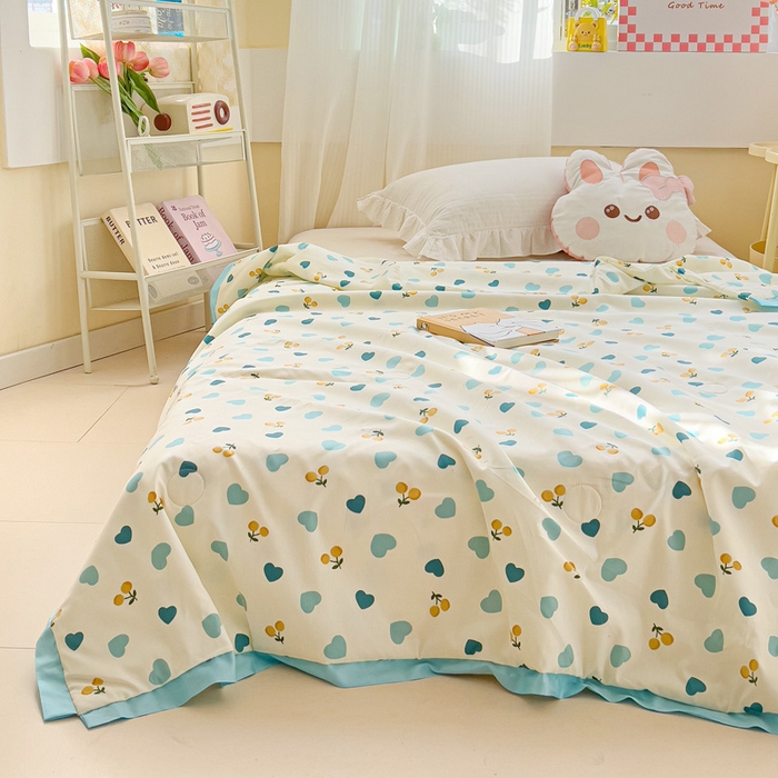 91家纺网 家纺一手货源 找家纺 （总）十九色 2026新款宝宝幼儿园小被子儿童夏凉被夏季夏被空调被