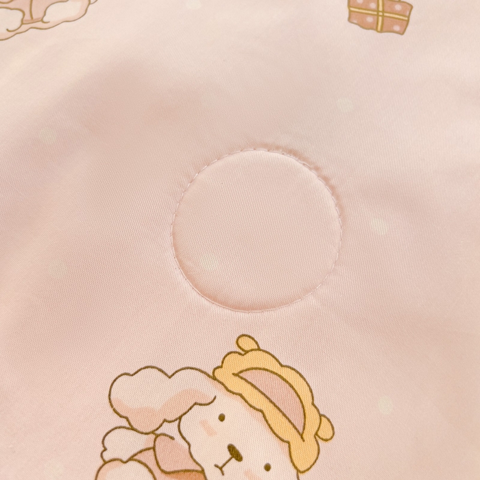 91家纺网 家纺一手货源 找家纺 十九色 2026新款液态硅胶奶嘴同源天丝棉飞边凉感夏被夏凉被空调被 小布偶