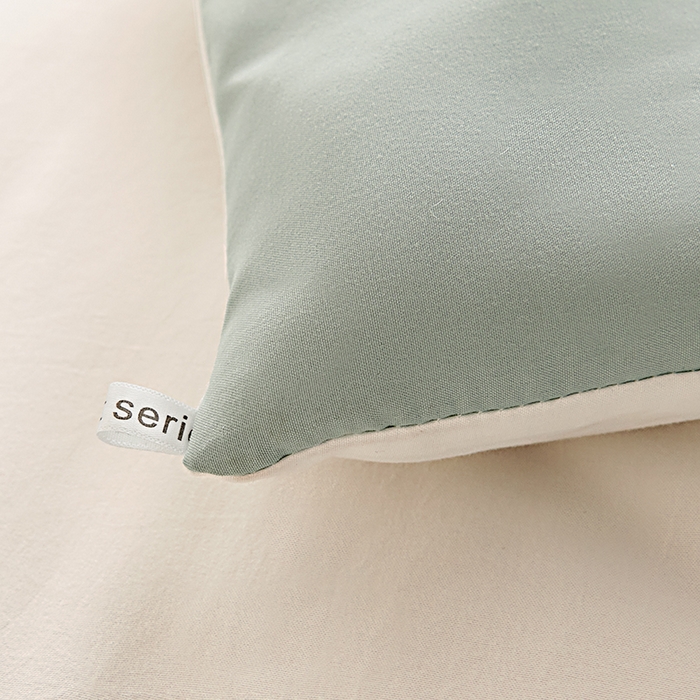 91家纺网 家纺一手货源 找家纺 好尚居 2026新款A类双拼贴标大豆被 米拼蓝