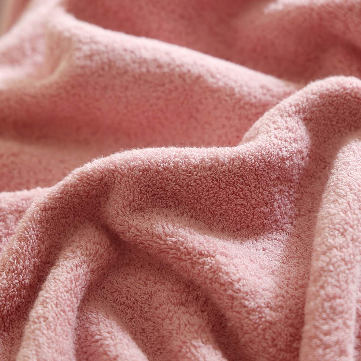 91家纺网 家纺一手货源 找家纺 （总）朴尔家纺-毛巾被 2026新款纯色全棉缎档加大加厚浴巾-晨雾