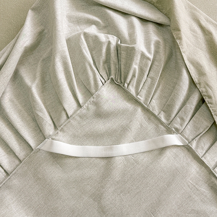 91家纺网 家纺一手货源 找家纺 缦彩 2026新款纯棉花卉公主风大花边床裙四件套 香菊-绿