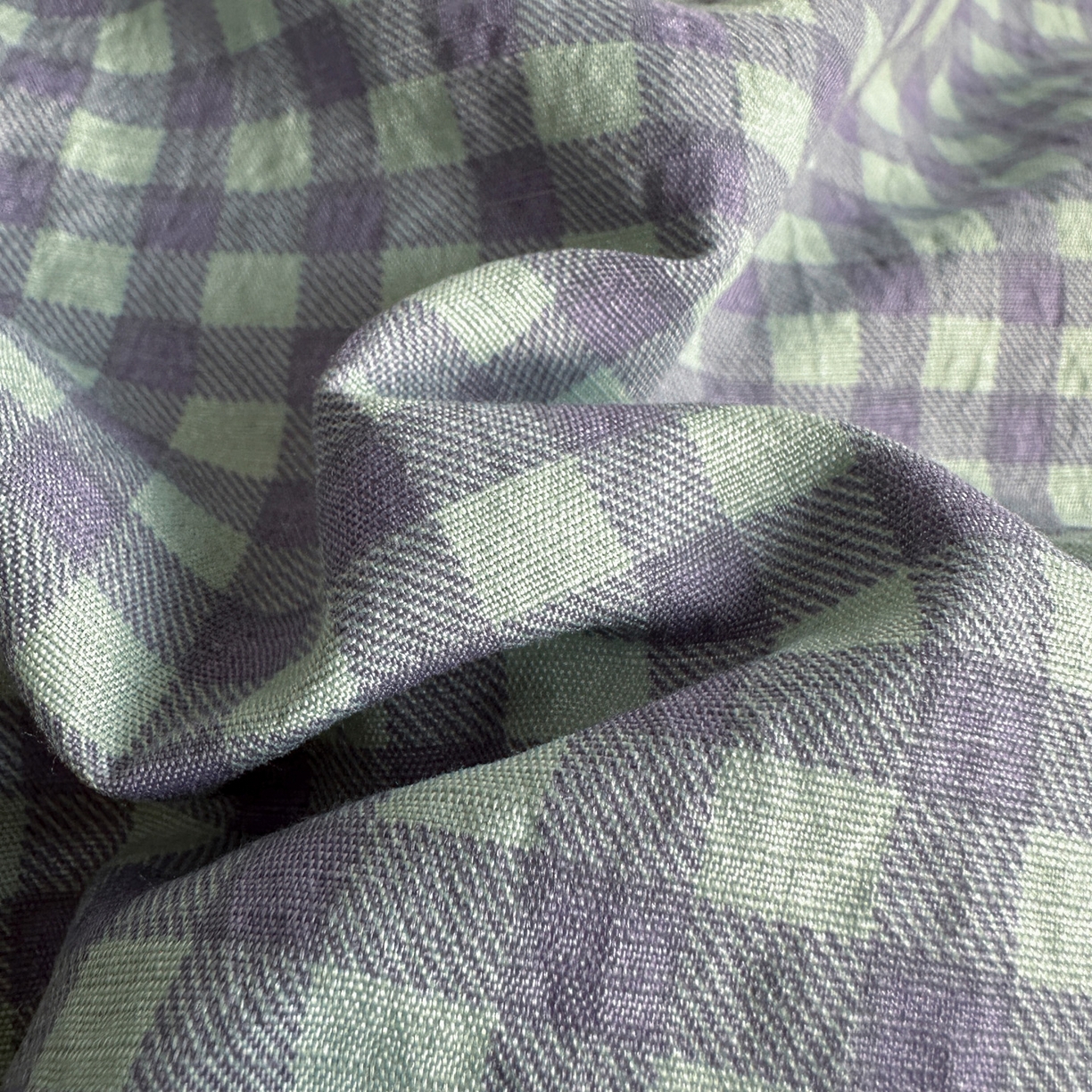 91家纺网 家纺一手货源 找家纺 赫然家纺 20226春夏新款云感皱皱纱单被套 被套单件 北欧格