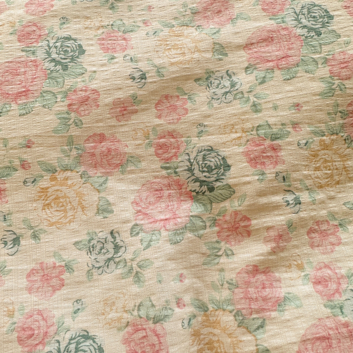 91家纺网 家纺一手货源 找家纺 赫然家纺 20226春夏新款云感皱皱纱单被套 被套单件 陌上花开