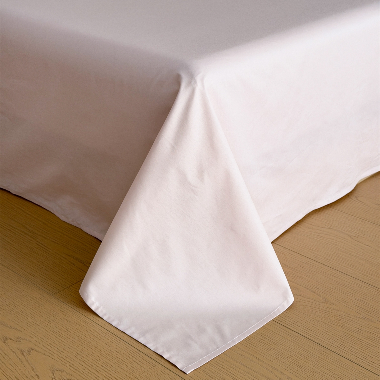 91家纺网 家纺一手货源 找家纺 优彩 2026春夏新款60支浮雕提花全棉纯棉四件套 山间雾-粉