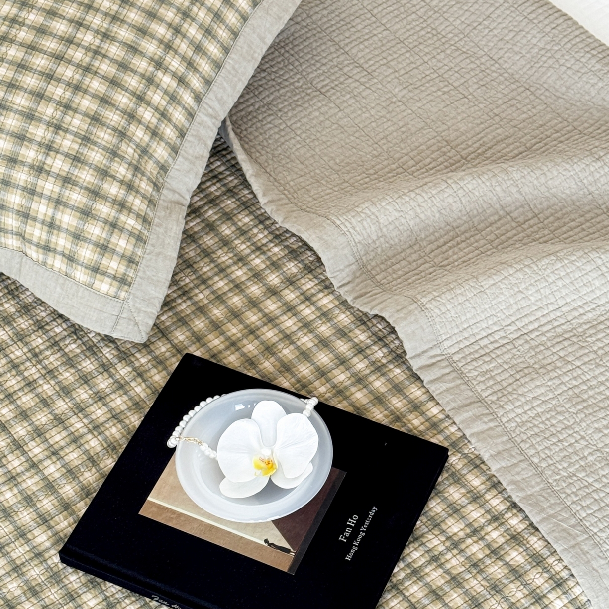 91家纺网 家纺一手货源 找家纺 床盖工厂店 2026新款新疆棉花床盖单品床盖单件三件套 浣花-绿