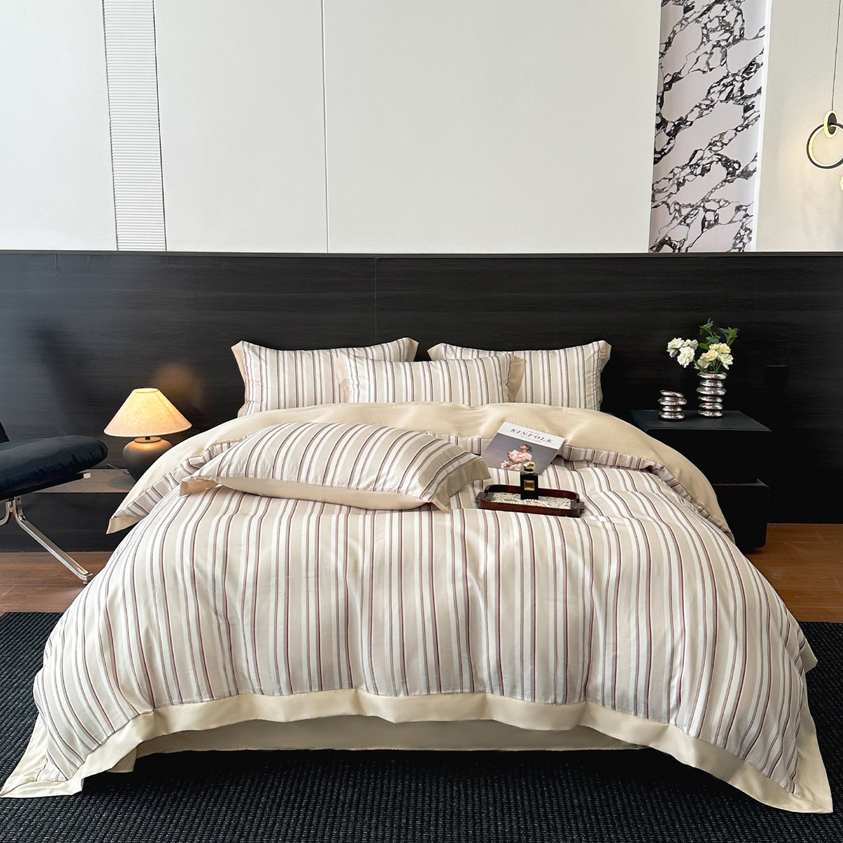 91家纺网 家纺一手货源 找家纺 （总）迷尚家居 2026新款100%莱赛尔数码印花天丝四件套