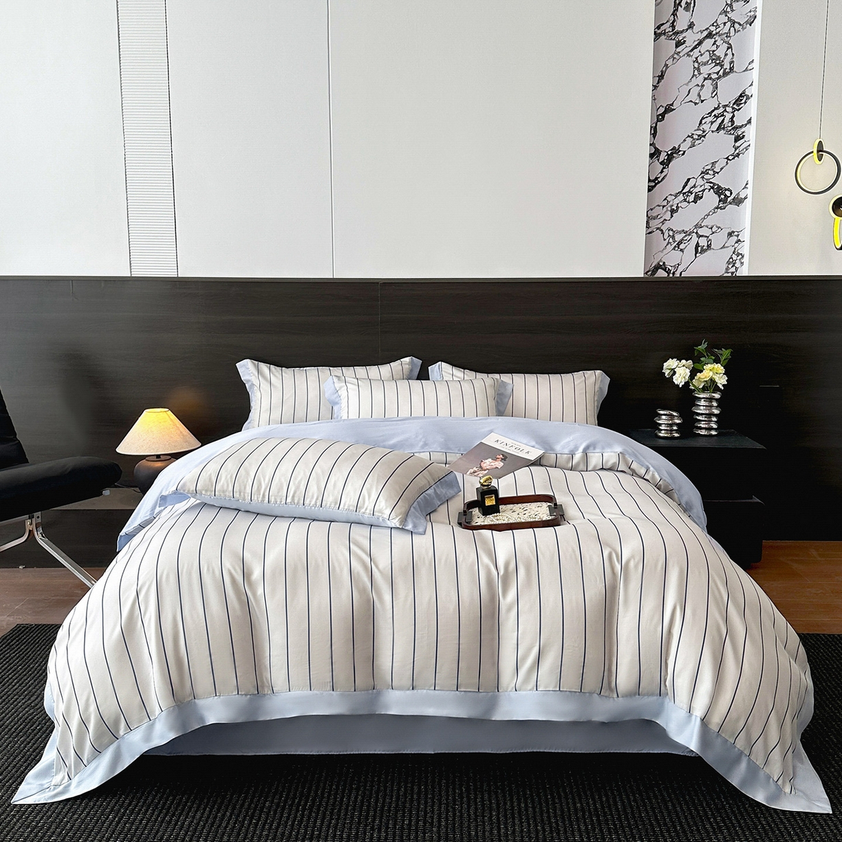 91家纺网 家纺一手货源 找家纺 （总）迷尚家居 2026新款100%莱赛尔数码印花天丝四件套