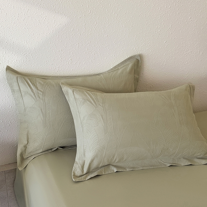 91家纺网 家纺一手货源 找家纺 （总）梵克保罗 2026新款全棉60S长绒棉立体厚织提花单枕套