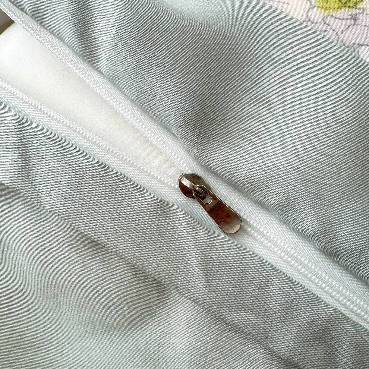 91家纺网 家纺一手货源 找家纺 迷尚家居 2025新款100%莱赛尔数码印花四件套 林间兔-被套款