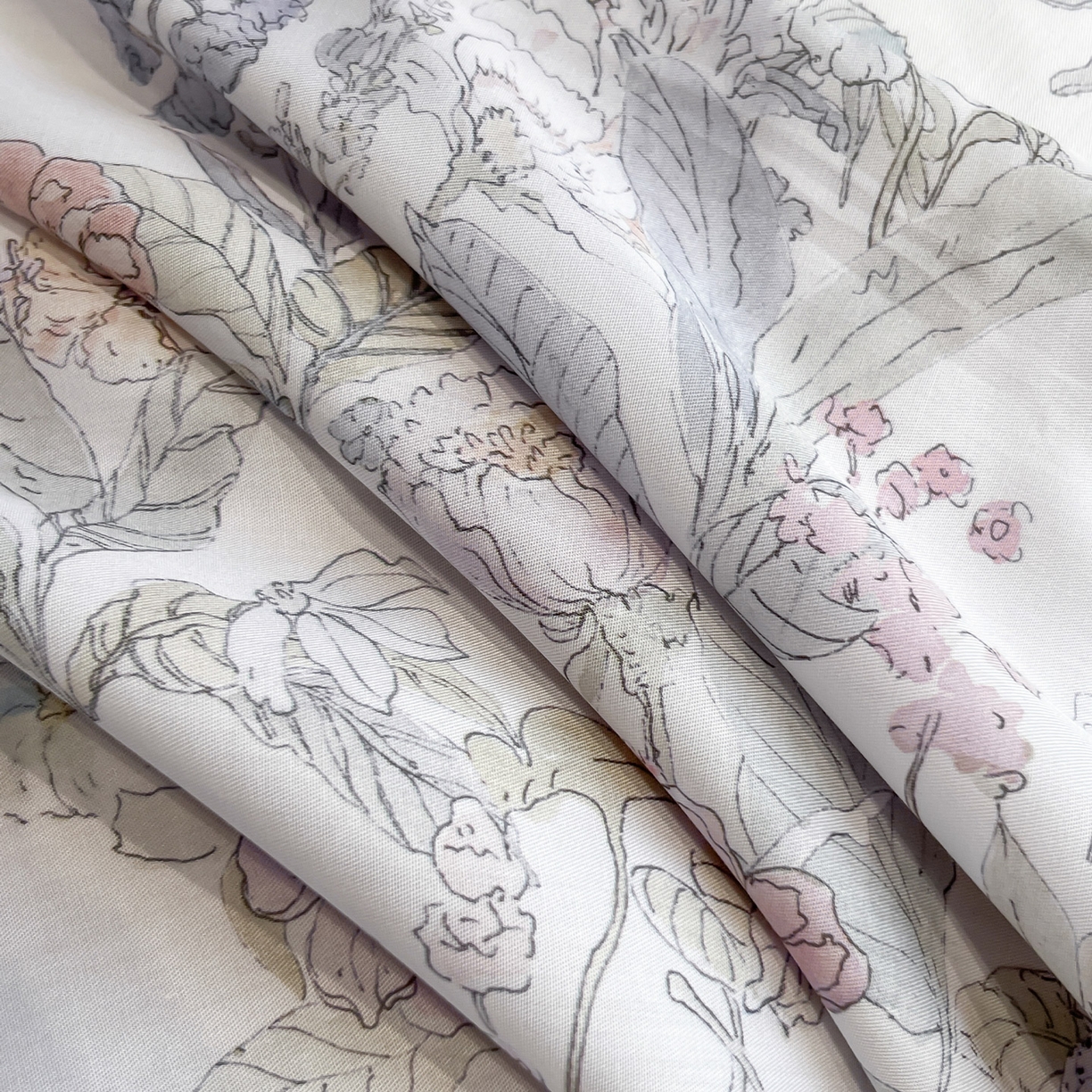 91家纺网 家纺一手货源 找家纺 迷尚家居 2026新款100%莱赛尔数码印花四件套 颂旅-被套款