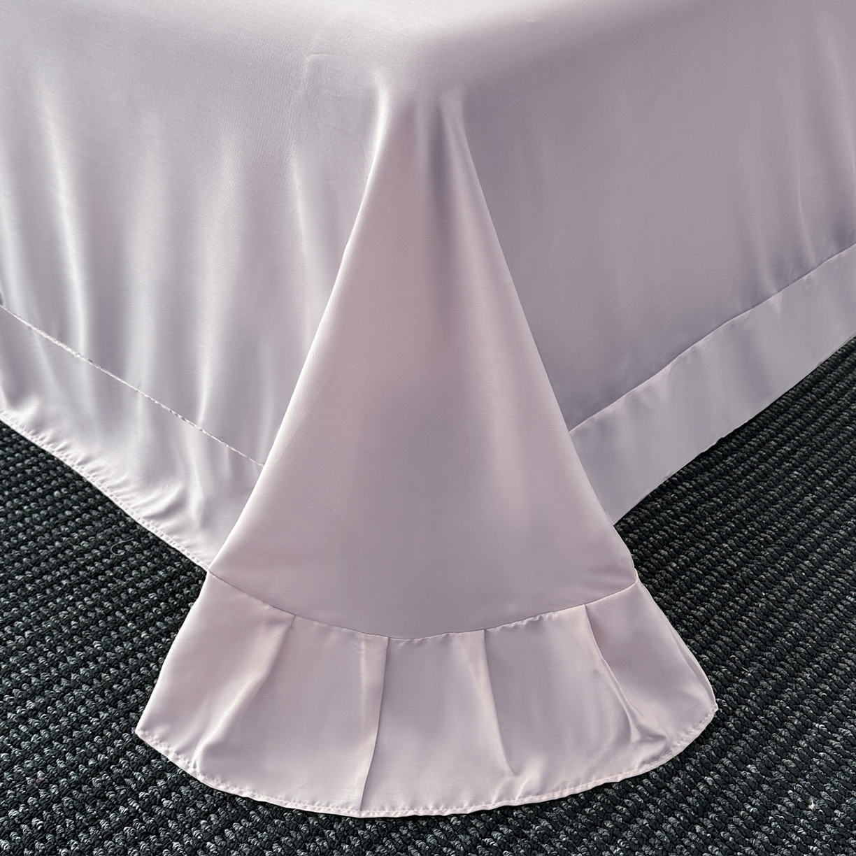 91家纺网 家纺一手货源 找家纺 迷尚家居 2026新款100%莱赛尔数码印花四件套 颂旅-被套款