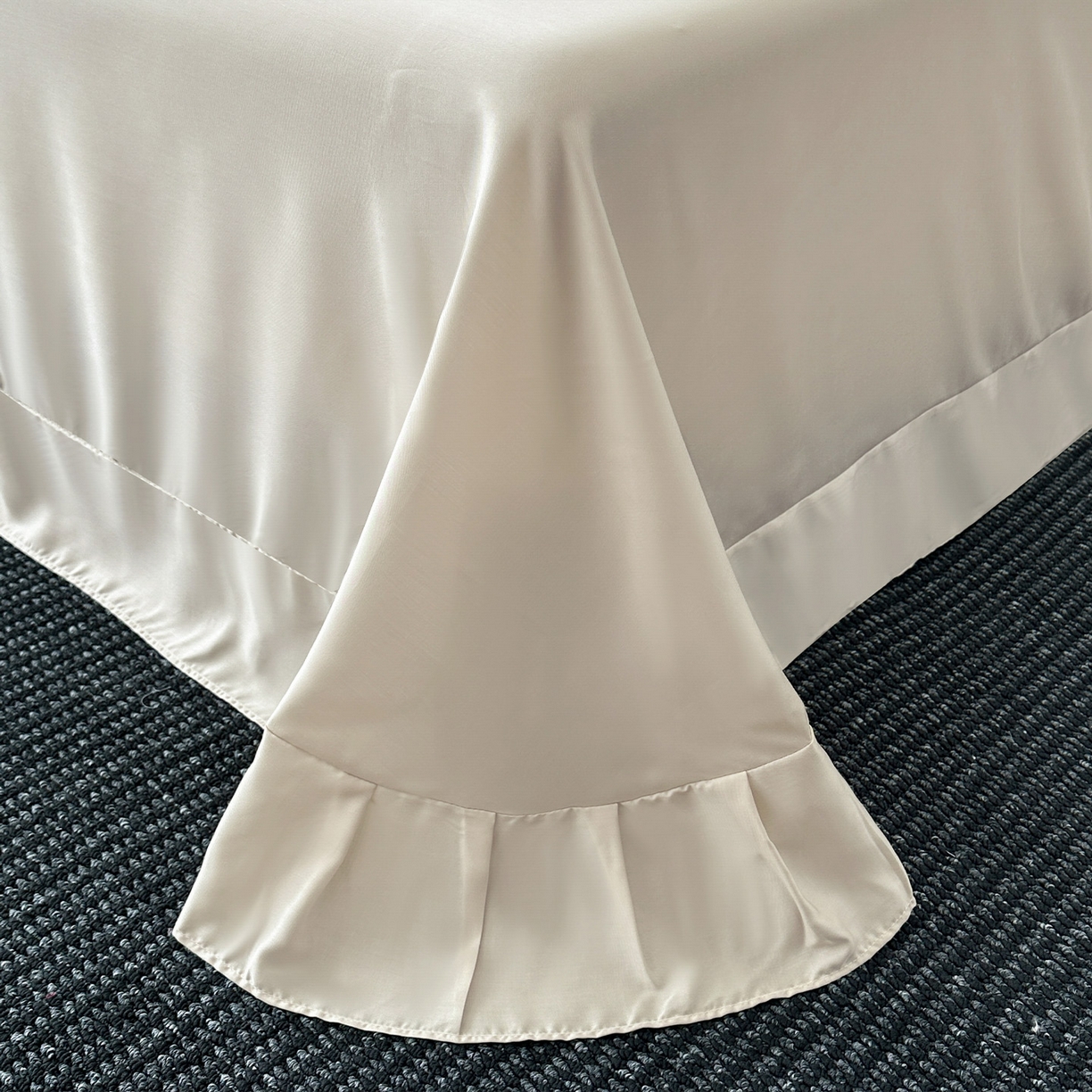 91家纺网 家纺一手货源 找家纺 迷尚家居 2026新款100%莱赛尔数码印花四件套 愈沐调-被套款