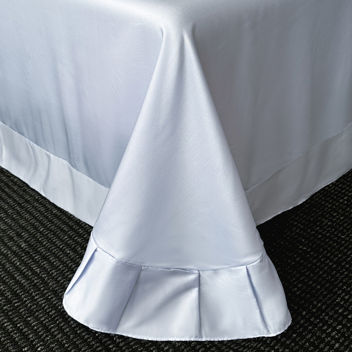 91家纺网 家纺一手货源 找家纺 迷尚家居 2026新款100%莱赛尔数码印花四件套 自在蓝-被套款