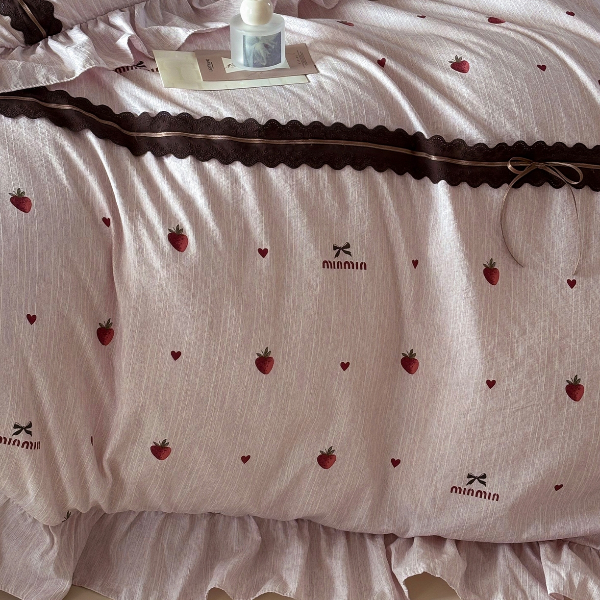 91家纺网 家纺一手货源 找家纺 （总）迷尚家居 2026新款提花色织麻花边四件套